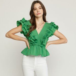 Green Goddess Green Top